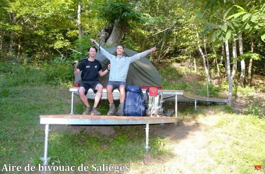 aire de bivouac de Salièges