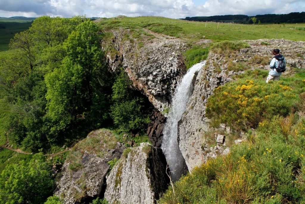 Une photo à faire du haut de la cascade
