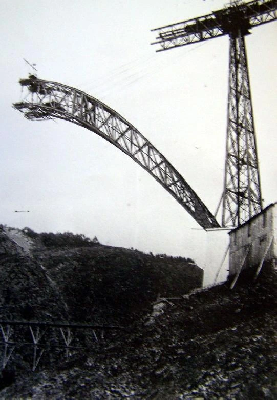 construction du viaduc