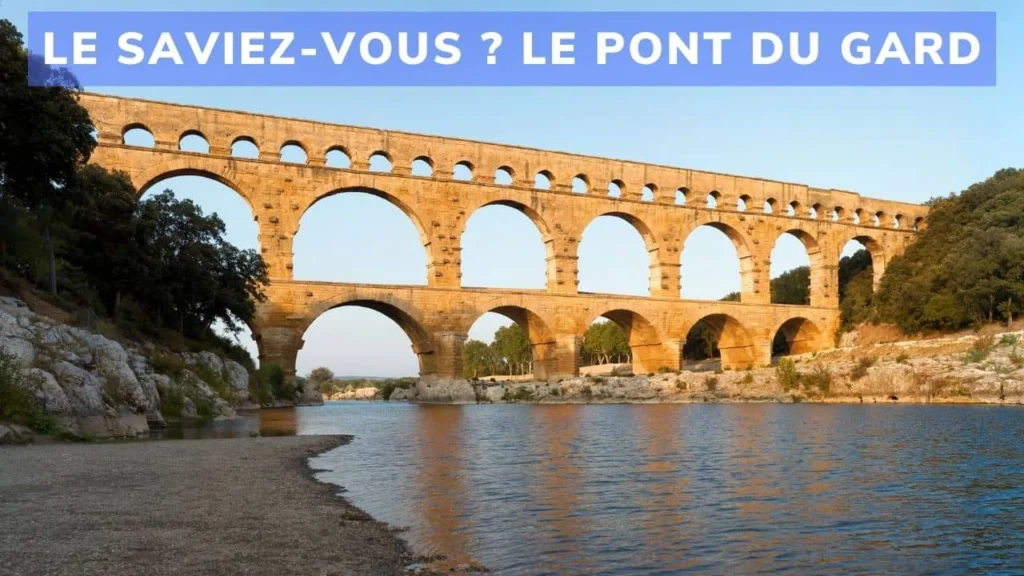 Le pont du Gard en chiffres.