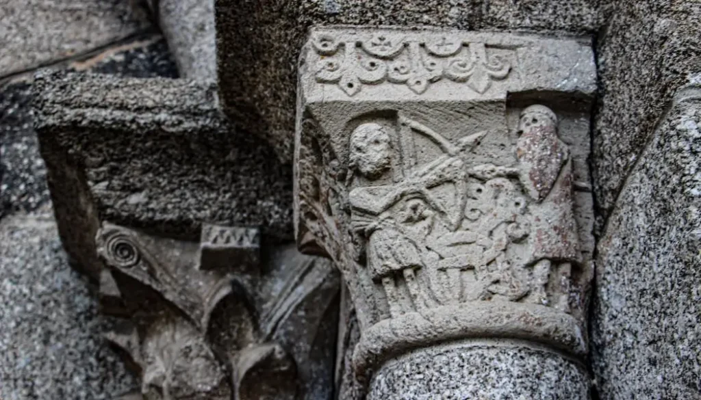 Nasbinals chapiteau de l'église
sur le plateau de l'aubrac