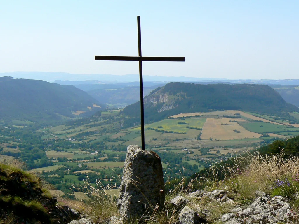 vue sur le causse de Balduc