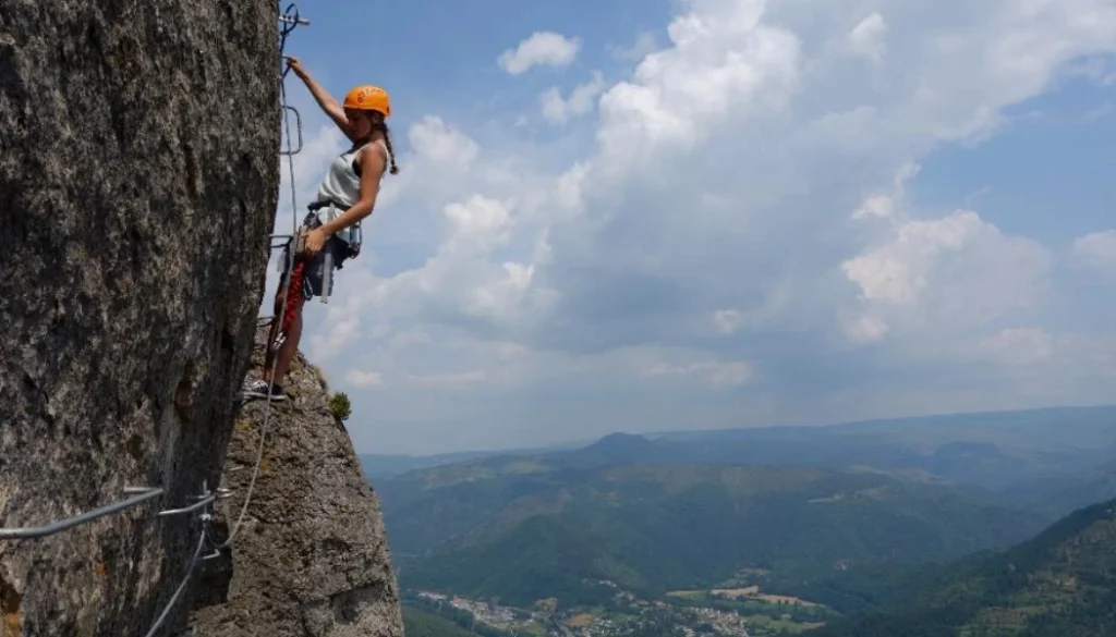 via ferrata florac