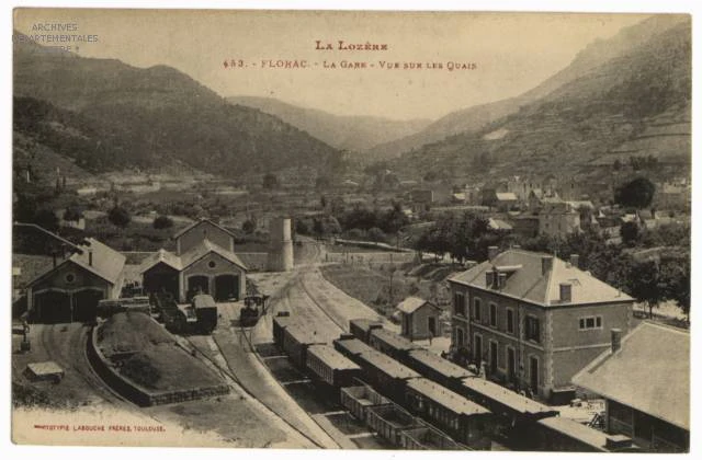 la gare de Florac