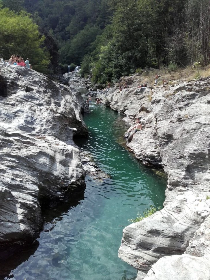 baignade dans les gardons