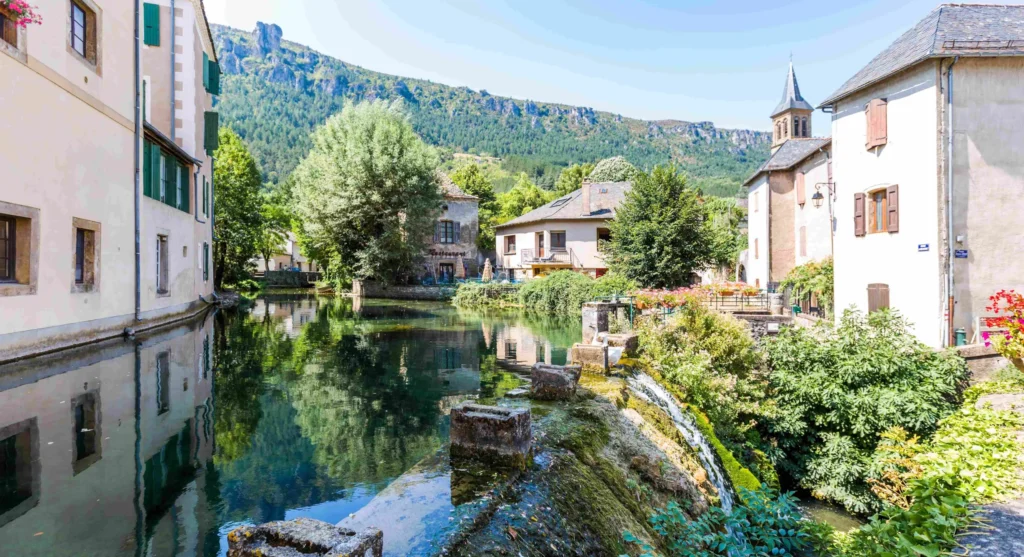 source du pecher Florac