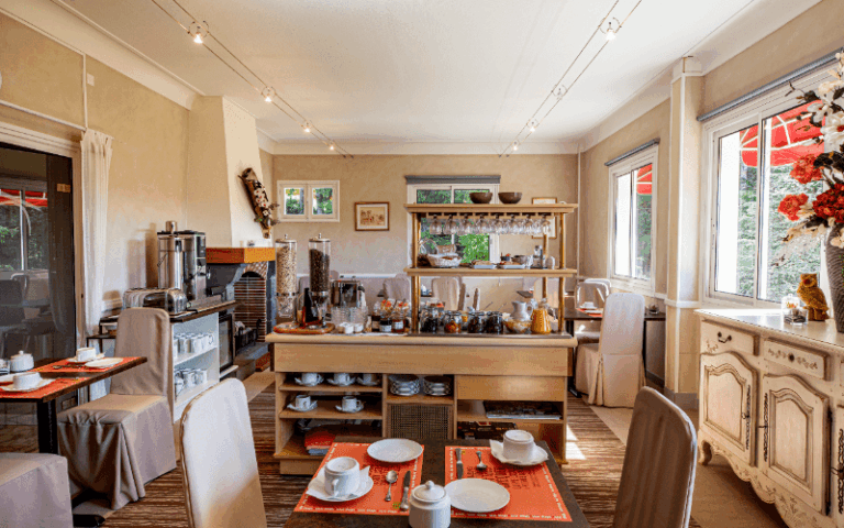 hôtel beau site déjeuner