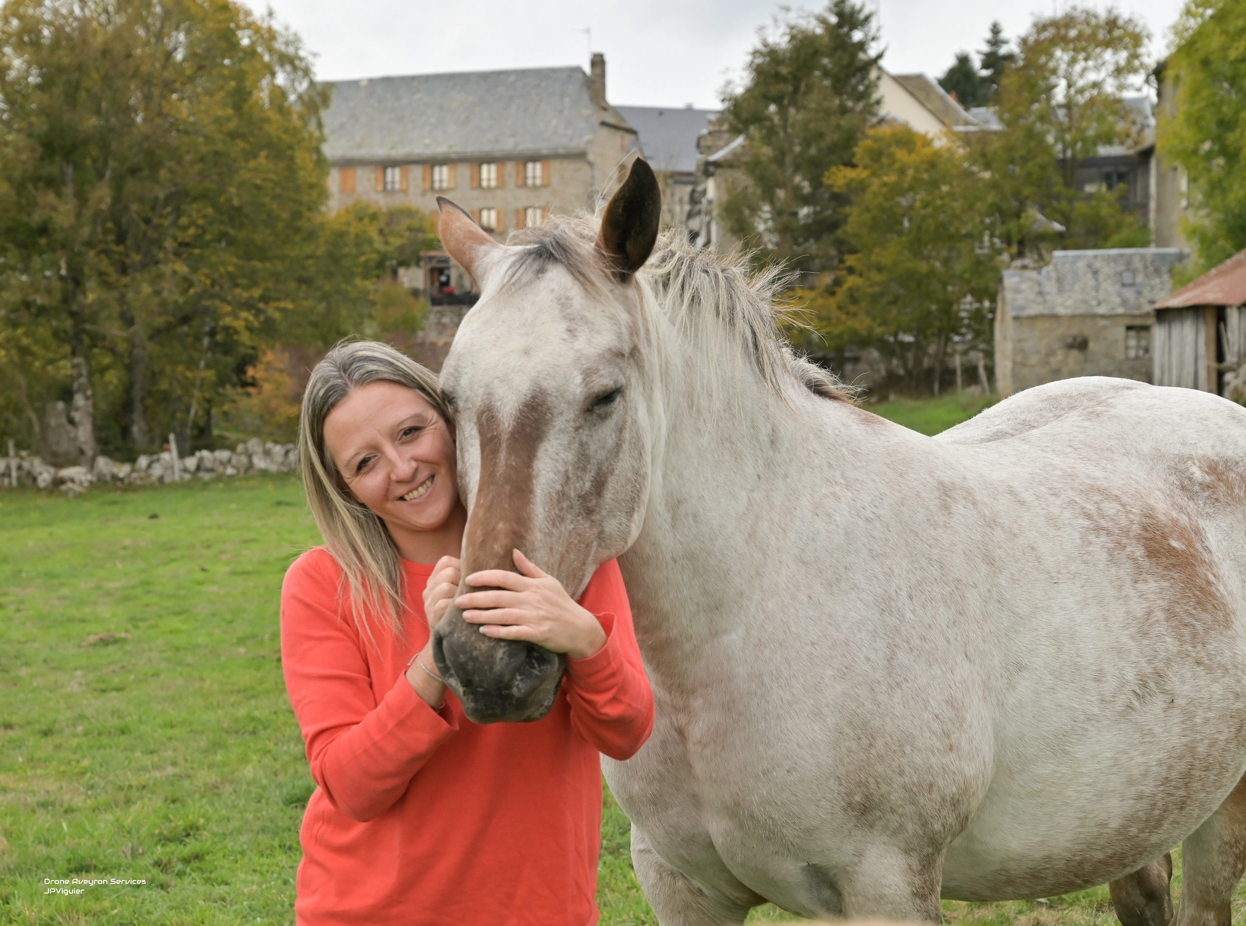 Stéphanie éléveuse de chevaux