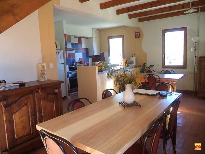 gite lune rousse table