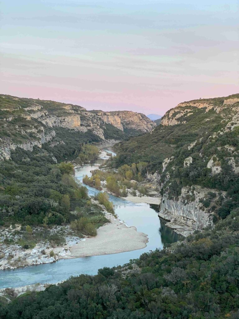Les gorges du Gardon, grand site de France