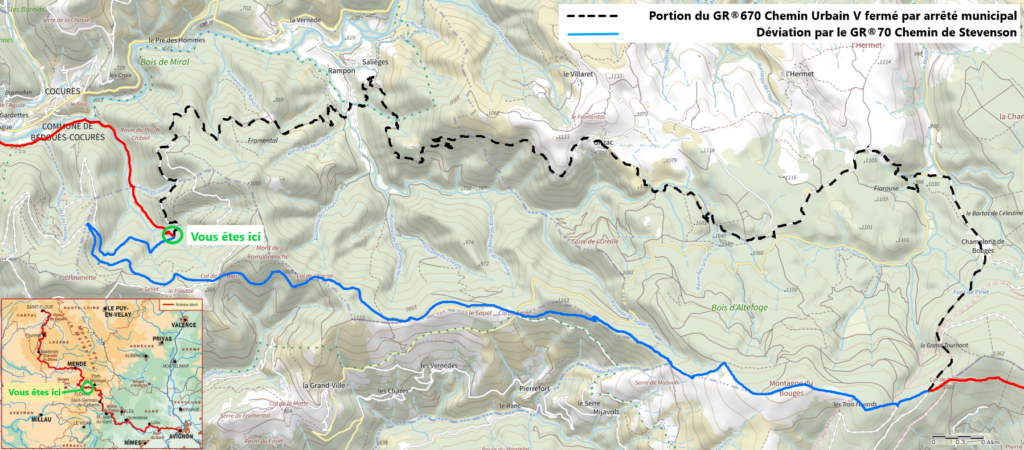 Déviation proposée