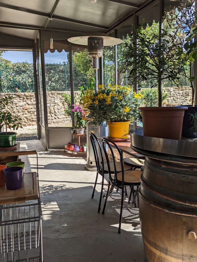 fontaine poisson rouge veranda