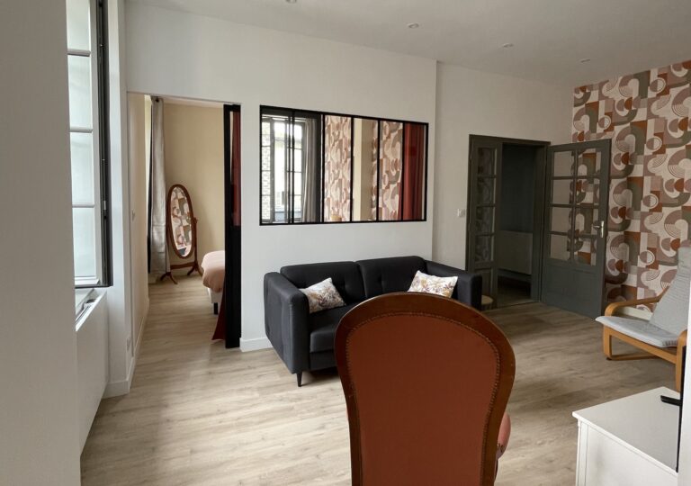 maison coté halle salon