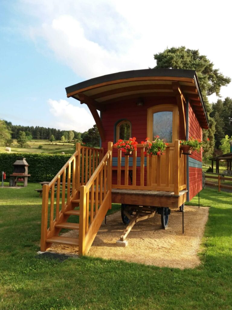 camping prosper roulotte